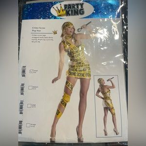 Crime scene dress Halloween costume